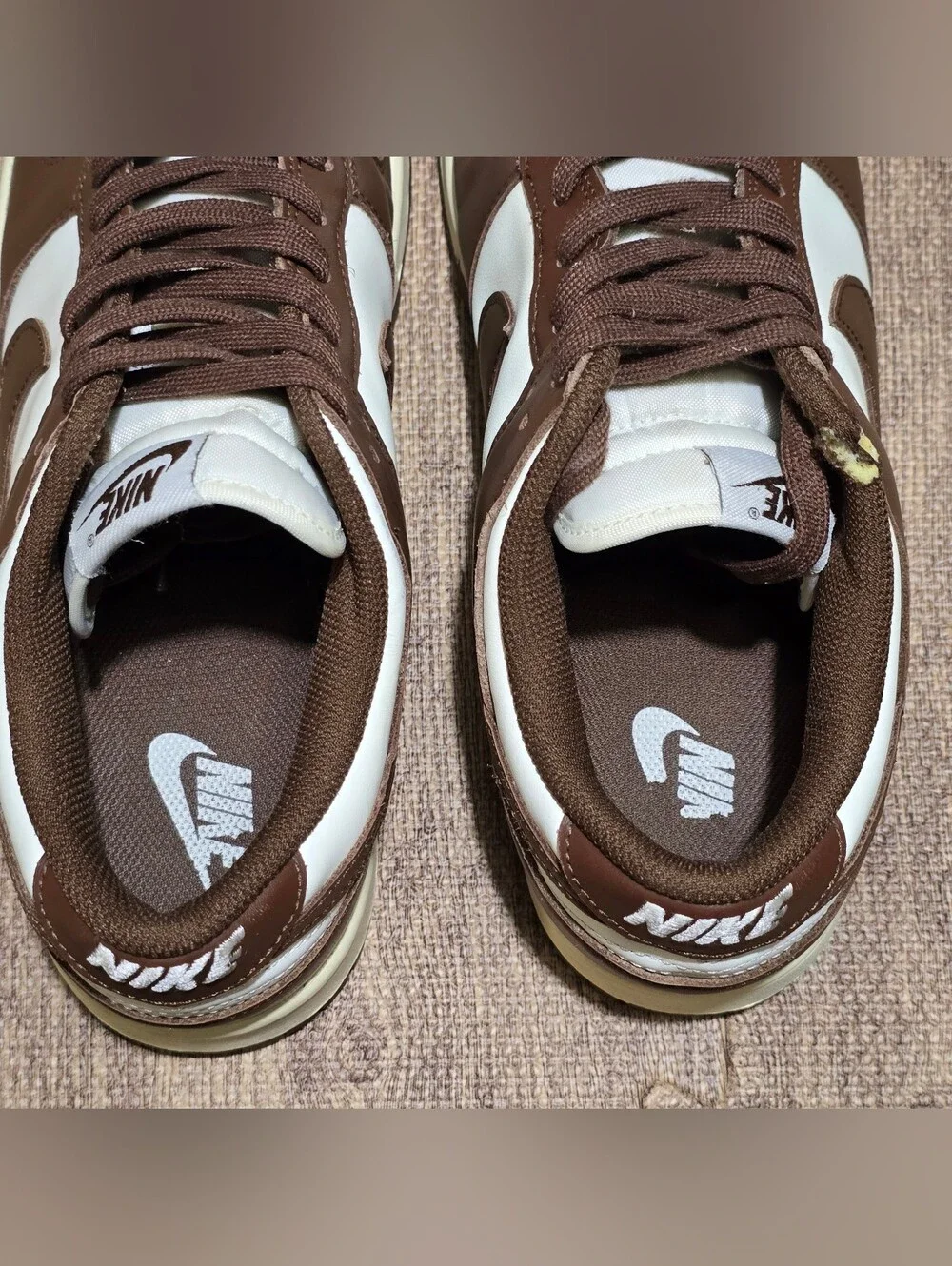 Nike Dunk Low Mocha Cacao Brown Sail DD1503-124 Size 11.5 US / 9 UK Sneakers